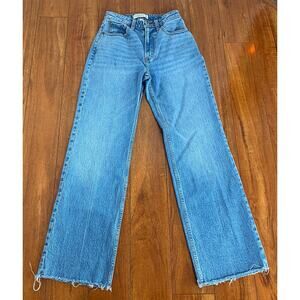 Abercrombie & Fitch Women's High Rise Jeans - Blue